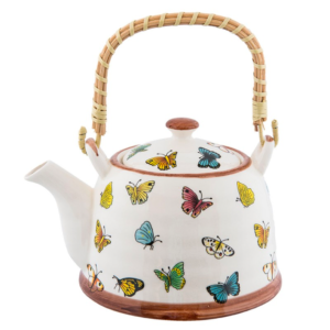 KE 5 Teapot with filter: Butterflies
