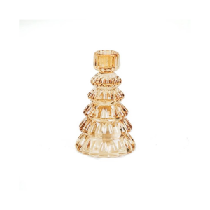 WO 20 Christmas tree candle holder Amber - Housevitamin