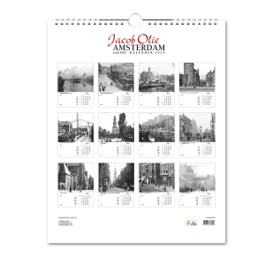 AG 11 Amsterdam rond 1900, Jacob Olie, XXL kalender 2024