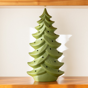 WO 61 Ceramic Christmas Tree Tealight Holder XXL- Oito