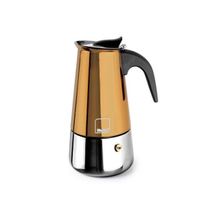 KE 08 Stainless Steel Espresso Maker for 10 Cups Espresso - Ibili