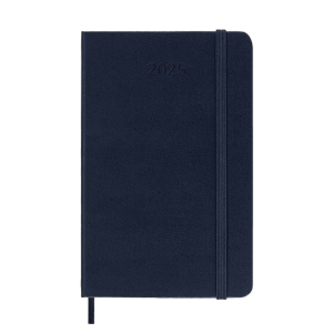 AG 21 Weekly Agenda Large with Hard Cover 2025 Blue – Moleskine