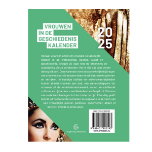 AG 04 Vrouwen in de Geschiedenis Scheurkalender 2025 - Omniboek Uitgeverij