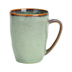 KE 16 Green ceramic mug - Wurm