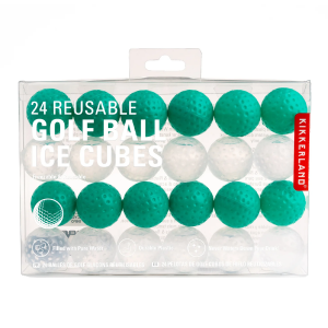 KE 43 Reusable Golf Ball Ice Cubes - Kikkerland