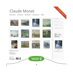 AG 19 Claude Monet Monthly Calendar 2025 - Bekking & Blitz