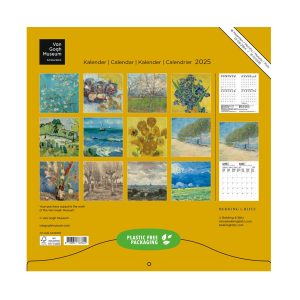 AG 13 Vincent van Gogh Monthly Calendar 2025 - Bekking & Blitz