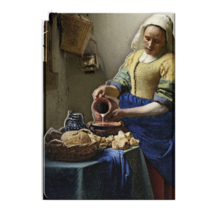 KA 17 Notebook A5 Magnetic Johannes Vermeer The Milkmaid - Rijksmuseum