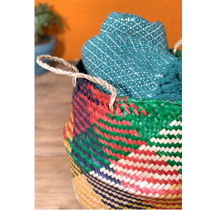 WO 32 Large Woven Seagrass Basket - Namaste