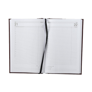 AG 33 Daily Agenda 2025 Efficiency 1 day per page 135 x 210 mm – black – Ryam