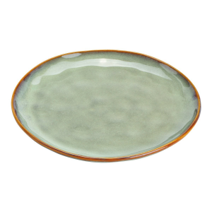 KE 06 Green ceramic plate - Wurm