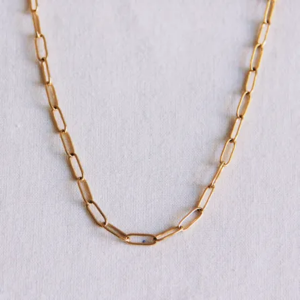 SI 14 Chain Necklace - gold colored - Bazou