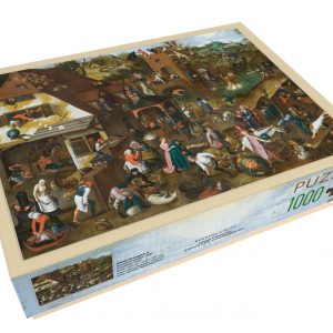 SP 16 Puzzle (1000 Pieces), Proverbs, Pieter Brueghel II -Bekking & Blitz-