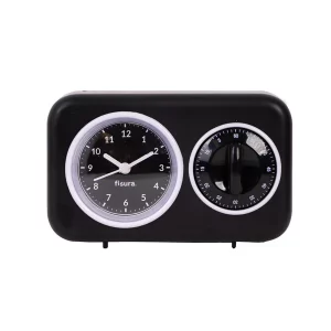 KE 35 Fisura Retro Kitchen Timer Black