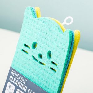 KE 58 Set of 3 Reusable Cleaning Cloth - Kikkerland