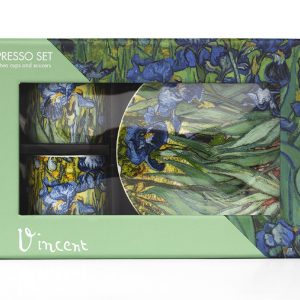 WO 38 Espressoset, Vincent van Gogh, ‘Irises’