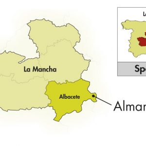 DL 42 Camino de Caza Wijnset - Rood en Wit