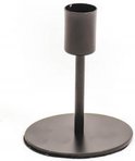 WO 46 Housevitamin candle holder black metal 10cm