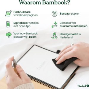 KA 35 Bambook Uitwisbare agenda A5 softcover