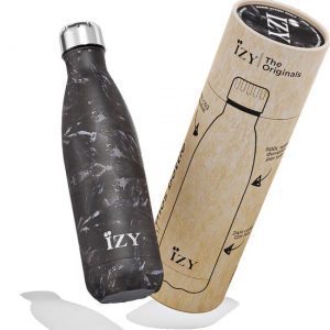 LI 21 IZY Marble Black Thermos Flask 500 ml