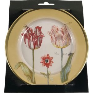 WO 55 MTDay Decorative plate Tulips Yellow by Jacob Marrel, 16 cm